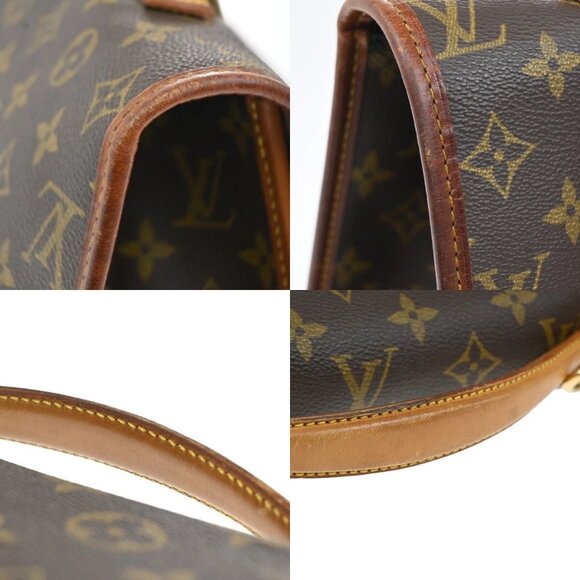 LOUIS VUITTON Beverly Hand Bag Briefcase Monogram Leather Brown - Picture 6 of 16